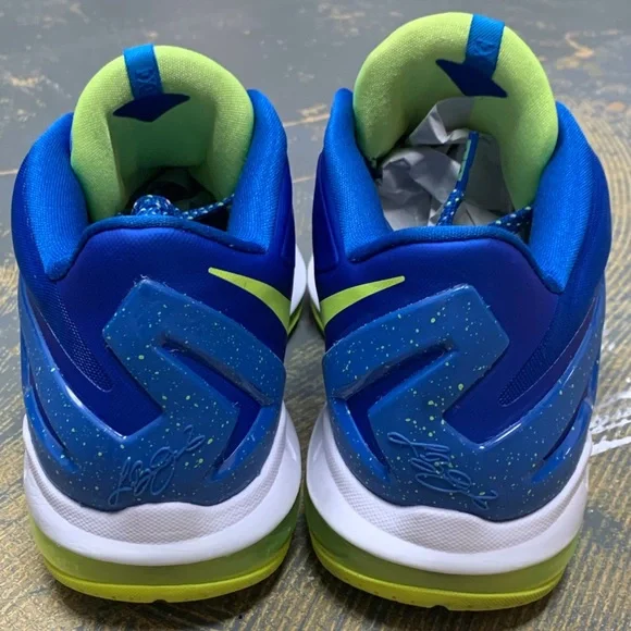 Nike Lebron James Sprite Low XI 11 642849-471 9.5 Blue Basketball - Picture 5 of 9